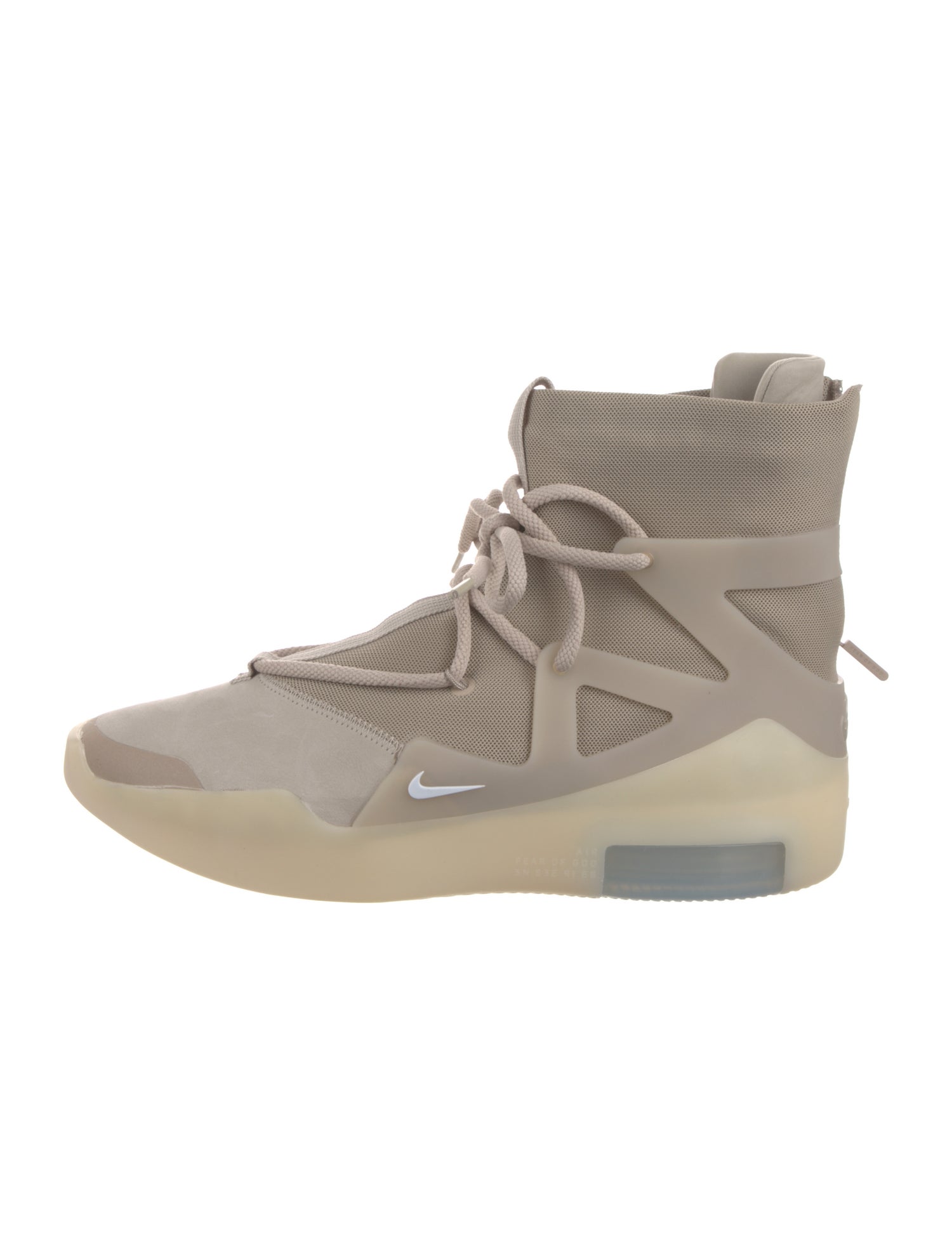 Nike Air Fear of God 1 Oatmeal Sneakers
