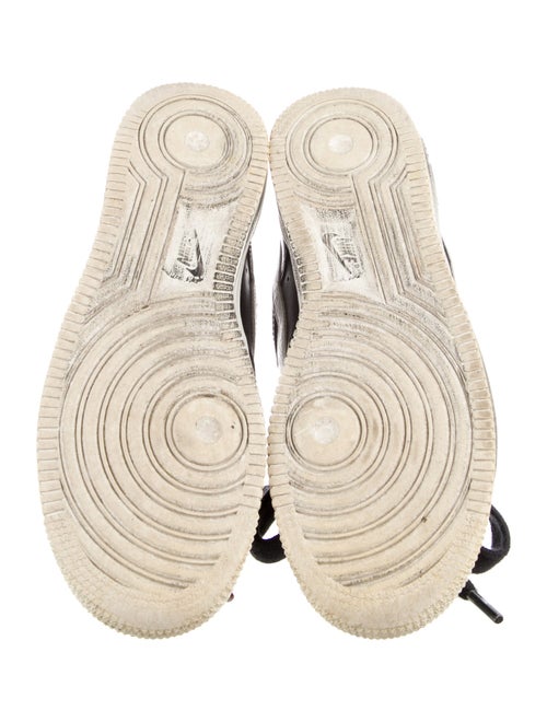 Nike Leather Printed Athletic Sneakers