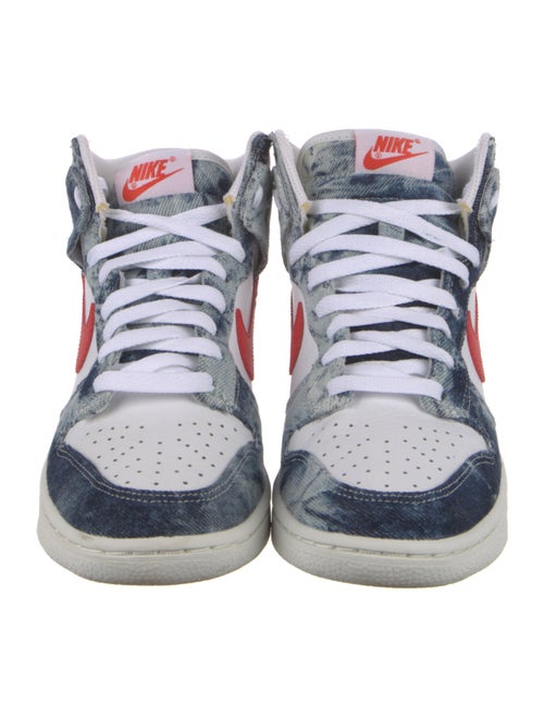 Nike Dunk High 'Washed Denim' Athletic Sneakers
