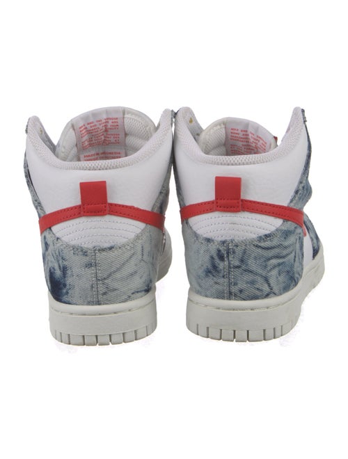 Nike Dunk High 'Washed Denim' Athletic Sneakers