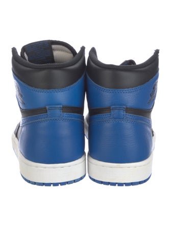 Nike Leather Colorblock Pattern Sneakers
