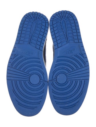 Nike Leather Colorblock Pattern Sneakers