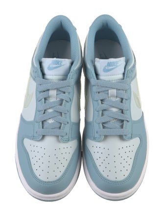 Nike Leather Colorblock Pattern Sneakers