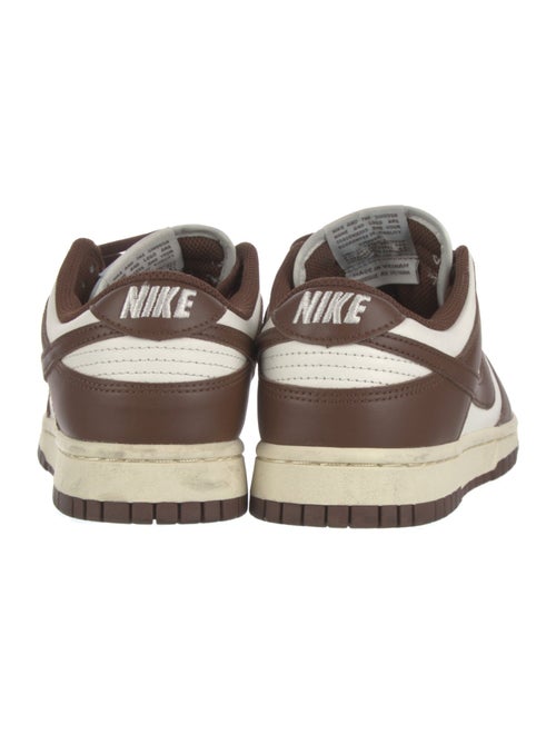 Nike Leather Colorblock Pattern Athletic Sneakers