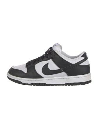 Nike Leather Colorblock Pattern Sneakers