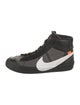 Nike Leather Colorblock Pattern Sneakers