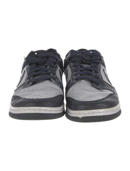 Nike Leather Colorblock Pattern Sneakers