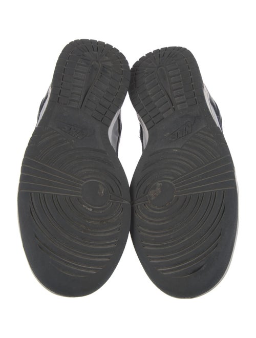 Nike Leather Colorblock Pattern Sneakers