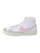 Nike Leather Colorblock Pattern Sneakers