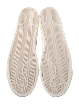 Nike Leather Colorblock Pattern Sneakers