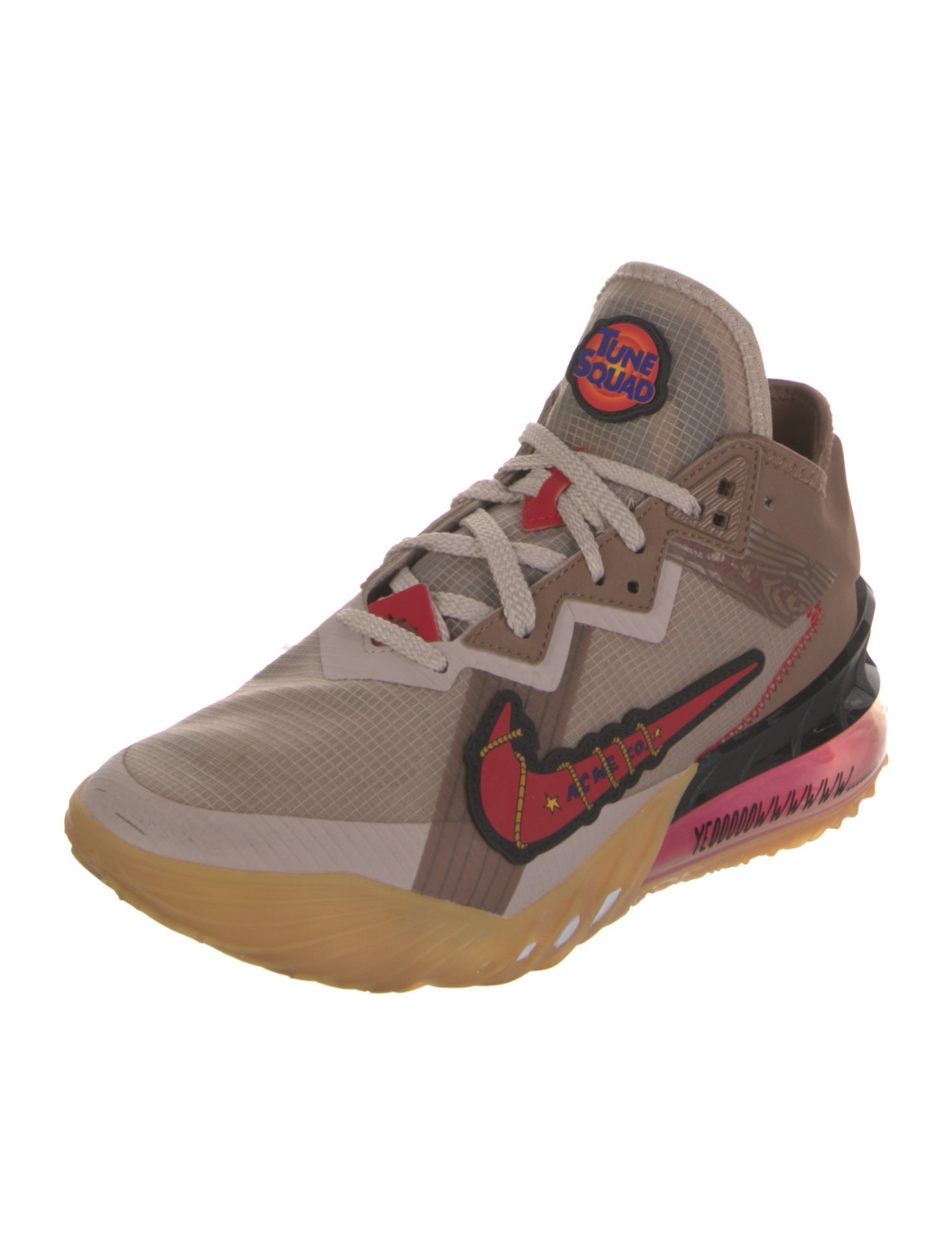 Nike Mesh Colorblock Pattern Athletic Sneakers