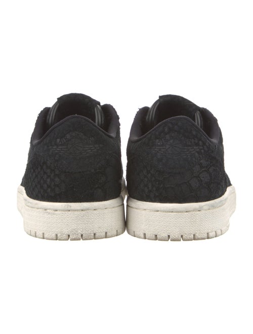 Jordan 1 Retro Low 'Black Python' Sneakers