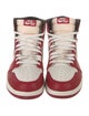 Nike Leather Colorblock Pattern Sneakers