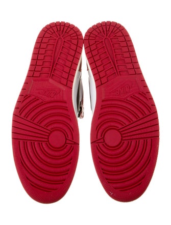 Nike Leather Colorblock Pattern Sneakers