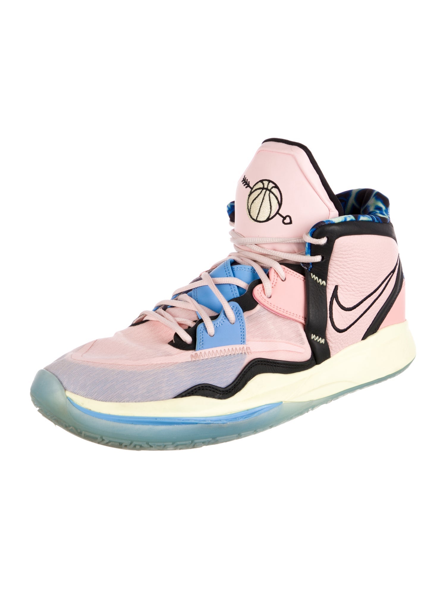 Nike Mesh Colorblock Pattern Athletic Sneakers