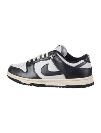 Nike Leather Colorblock Pattern Athletic Sneakers