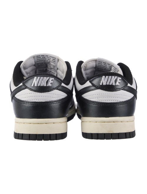 Nike Leather Colorblock Pattern Athletic Sneakers