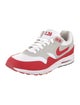 Nike Suede Colorblock Pattern Athletic Sneakers