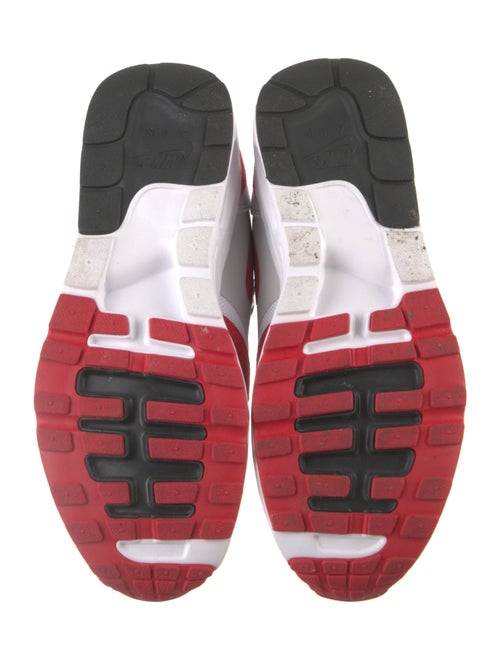 Nike Suede Colorblock Pattern Athletic Sneakers