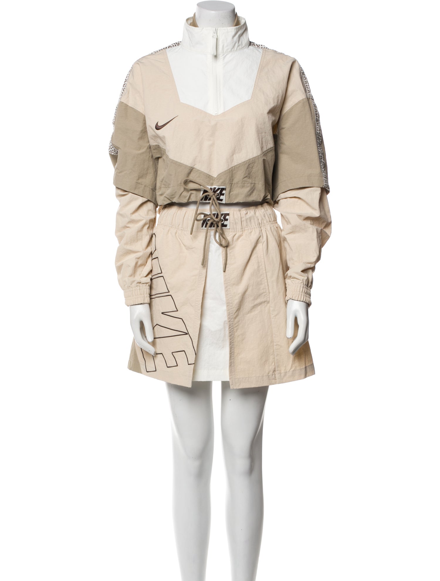 Nike Colorblock Pattern Skirt Set