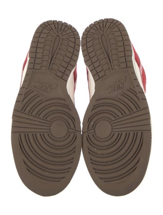 Nike Suede Colorblock Pattern Sneakers