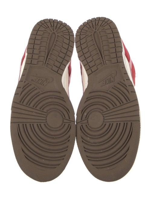 Nike Suede Colorblock Pattern Sneakers