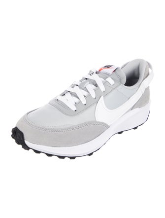 Nike Suede Colorblock Pattern Athletic Sneakers