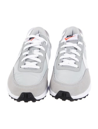 Nike Suede Colorblock Pattern Athletic Sneakers