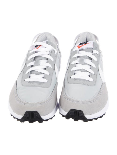 Nike Suede Colorblock Pattern Athletic Sneakers