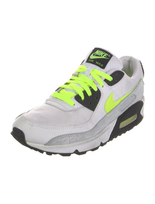 Nike Air Max 90 'Reflective Logo - White Volt' Sneakers