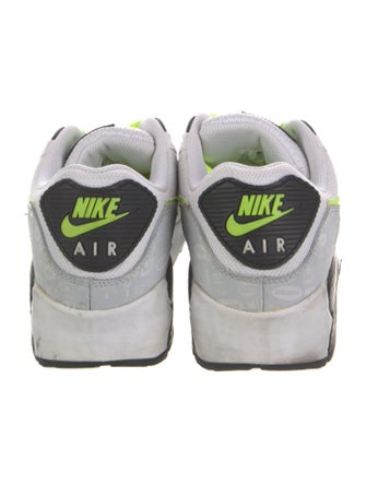 Nike Air Max 90 'Reflective Logo - White Volt' Sneakers