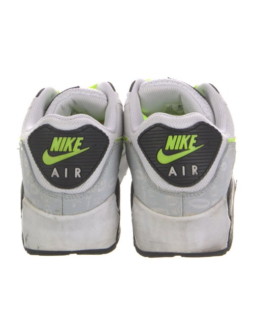 Nike Air Max 90 'Reflective Logo - White Volt' Sneakers