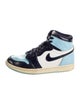 Nike Leather Colorblock Pattern Sneakers