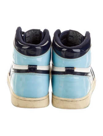 Nike Leather Colorblock Pattern Sneakers