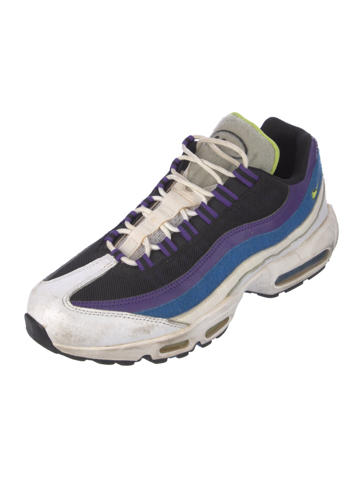 Nike Mesh Colorblock Pattern Athletic Sneakers