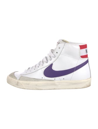 Nike Leather Printed Sneakers