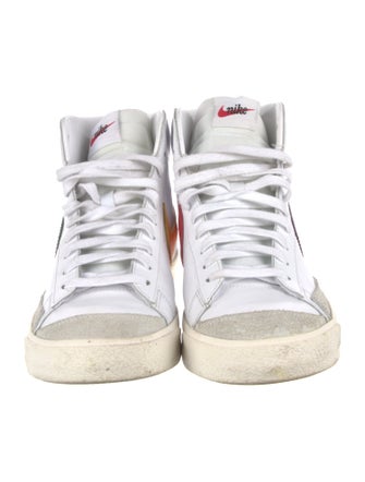 Nike Leather Printed Sneakers