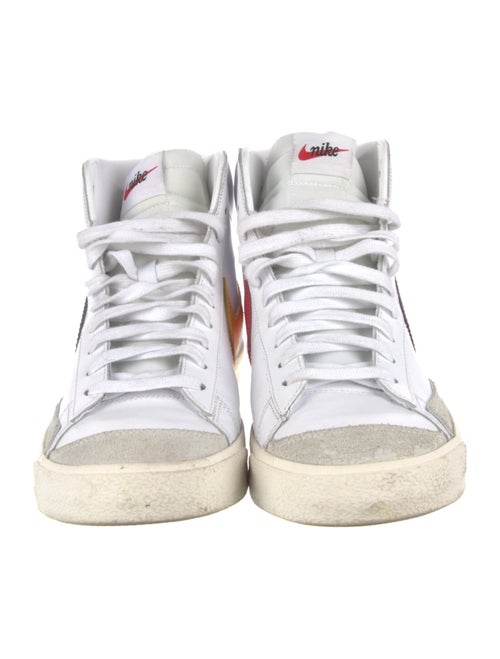 Nike Leather Printed Sneakers