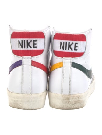 Nike Leather Printed Sneakers