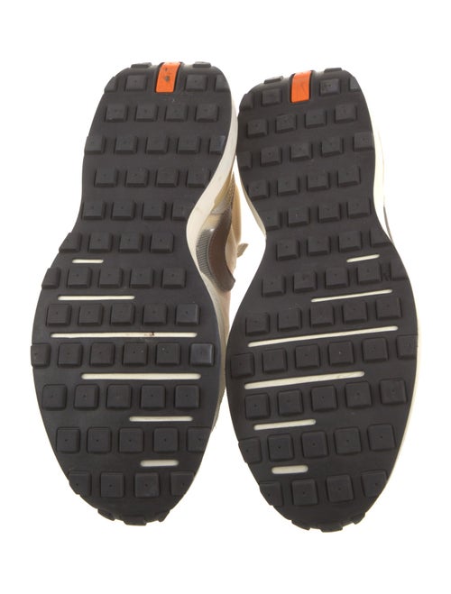 Nike Suede Colorblock Pattern Athletic Sneakers