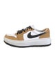 Nike Leather Colorblock Pattern Sneakers