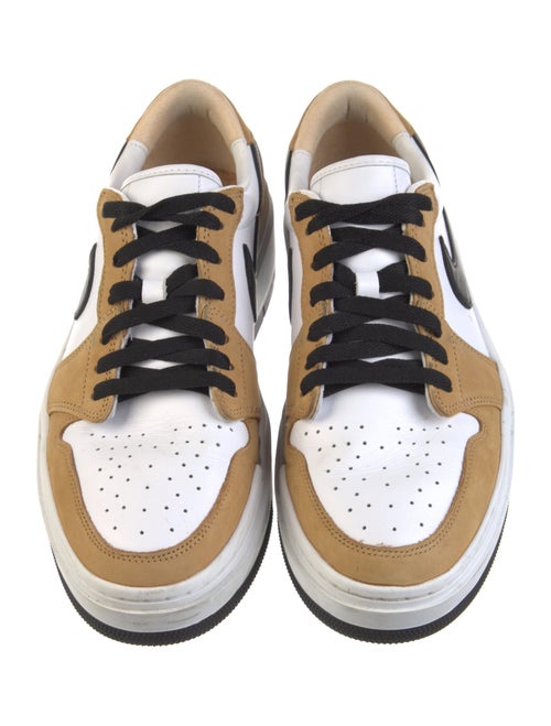 Nike Leather Colorblock Pattern Sneakers