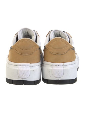 Nike Leather Colorblock Pattern Sneakers