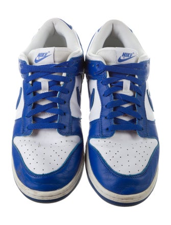 Nike Leather Colorblock Pattern Sneakers