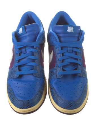 Nike Leather Colorblock Pattern Athletic Sneakers