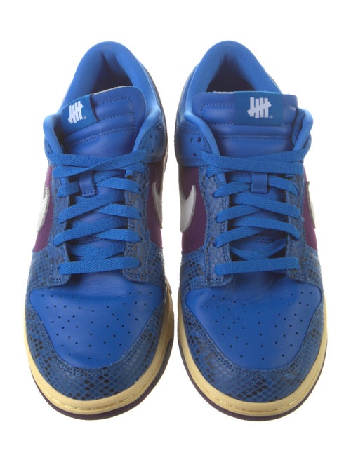 Nike Leather Colorblock Pattern Athletic Sneakers