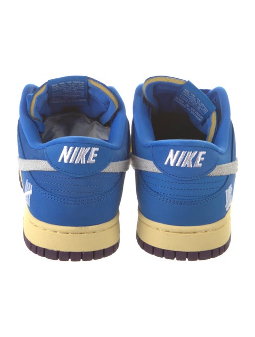 Nike Leather Colorblock Pattern Athletic Sneakers