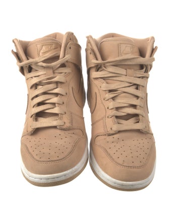 Nike Leather Wedge Sneakers