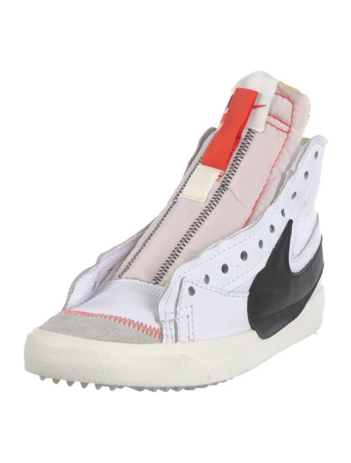 Nike Leather Printed Athletic Sneakers