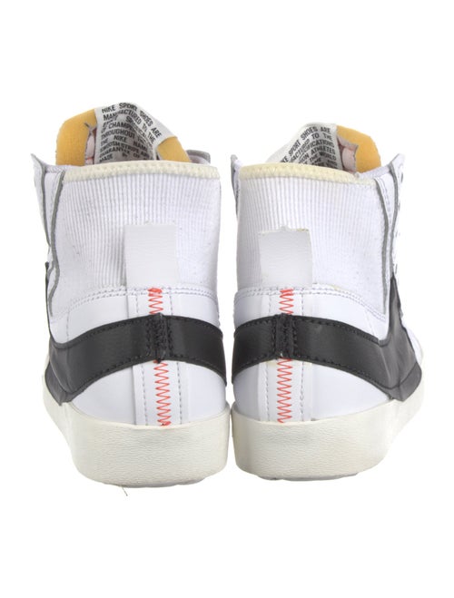 Nike Leather Printed Athletic Sneakers